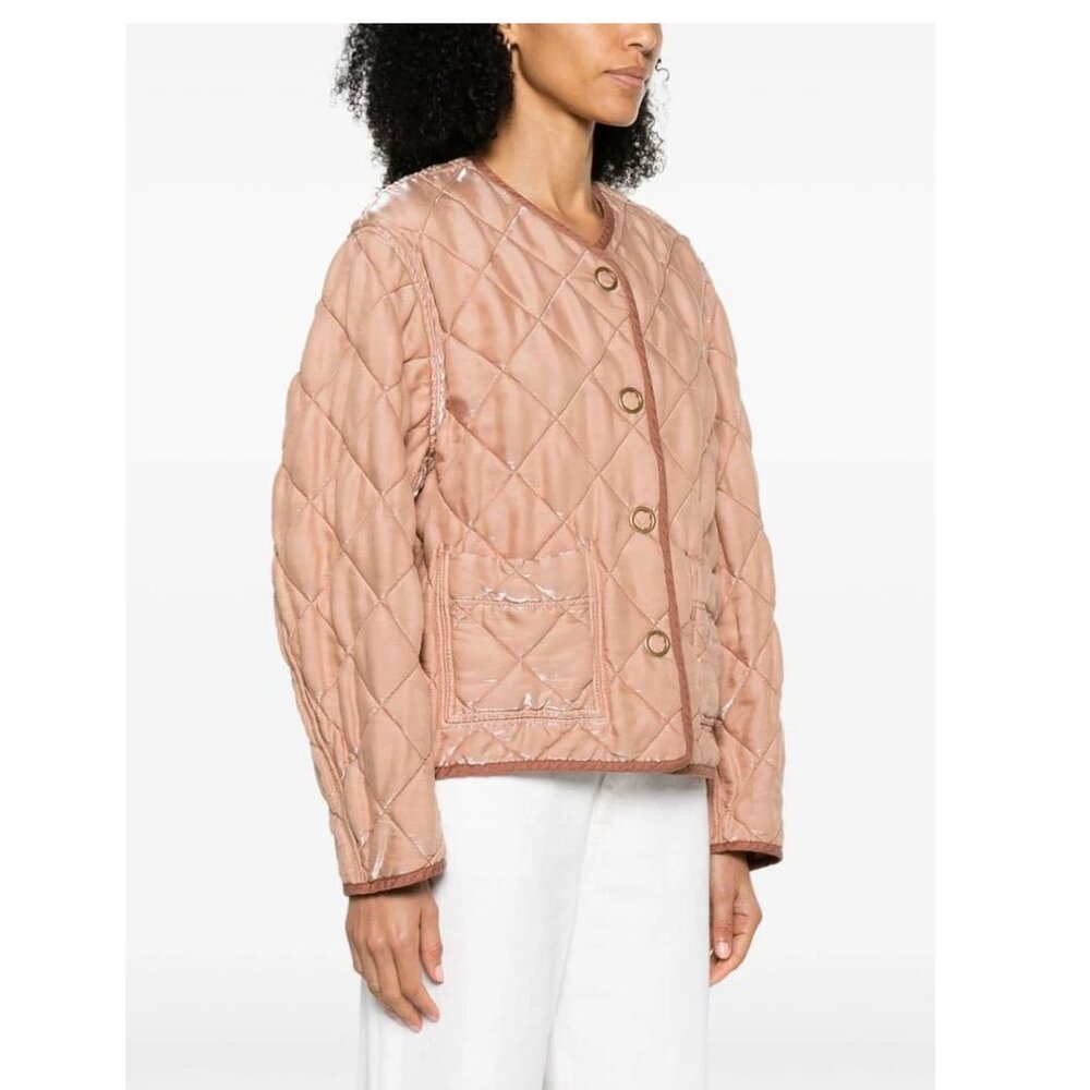 Forte_forte Reversible Quilted Satin Jacket - Picture 1 of 16